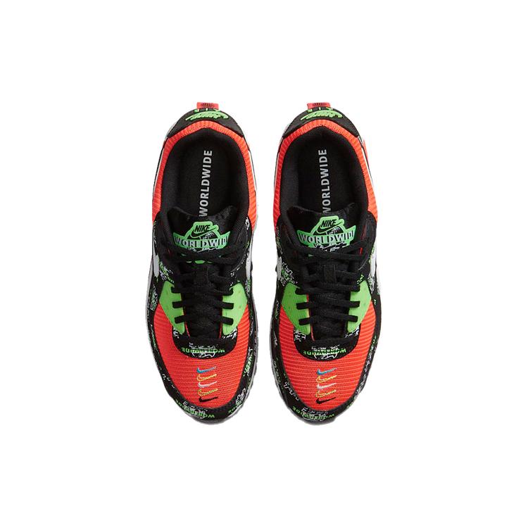 New Nike Air Max 90 SE Worldwide - Black Katakana Logo Women's DA1342-013