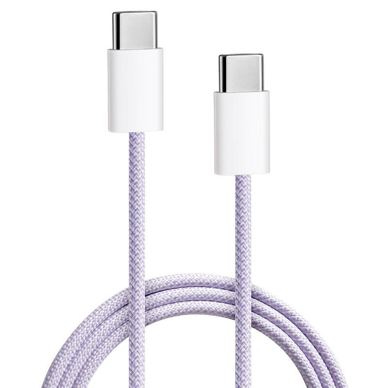 Dual Type-C Fast Charging Cable for Apple & Android Devices