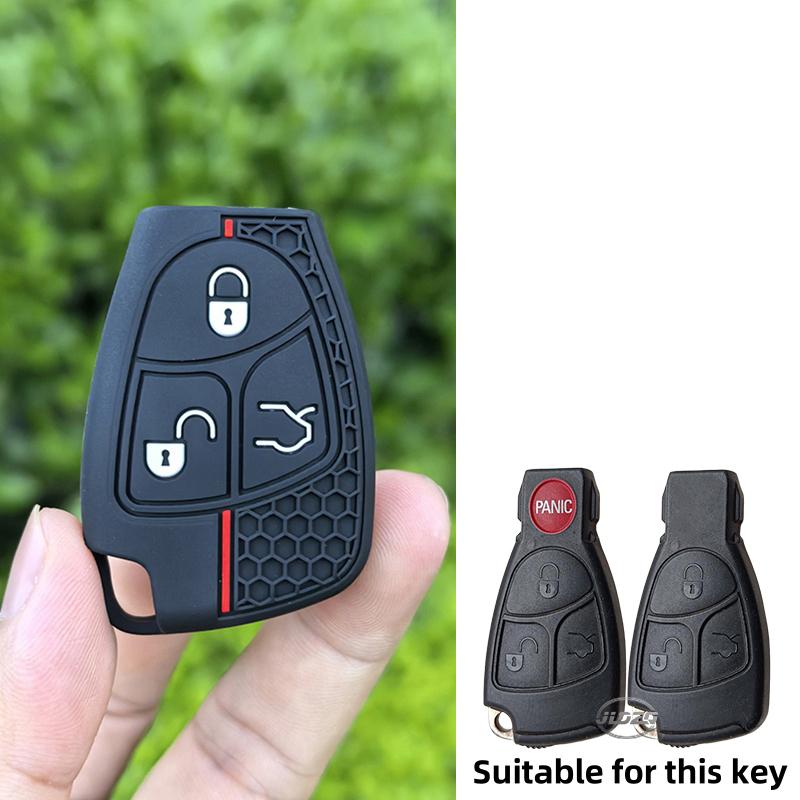

New Silicone Car Key Cover Case For Mercedes Benz C B E Class W203 W211 W204 Yu Bn Cls Clk