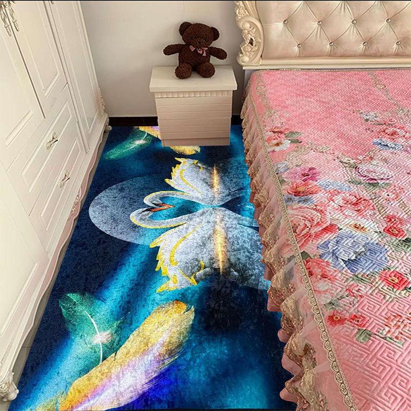 Carpet Bedroom Light Luxury Carpet Girl Warm Bedroom Carpet Bedside Carpet Living Room Tea Table Mat