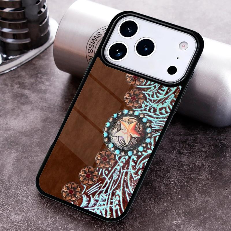 Cowboy Cowgirl Howdy Western Ranch Boho Phone Case For iPhone 17 16 15 14 13 12 11 Pro Max Plus 17Air Soft Silicone Cover