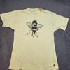 Men's Yellow Bee Graphic  Large; Skateboarding Loose Fit Streetwear Tee Unisex T-Shirt