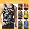 Mens 3d Printed Tank Top With Premium Quality Polyester For Summer Gym Fitness
