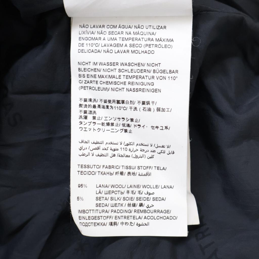 TATRAS [Domestic Regular/2010 Model] LTRL23A4581 CIMA Wool and Silk Fur Hooded Down Jacket Coat 02 blackUsed