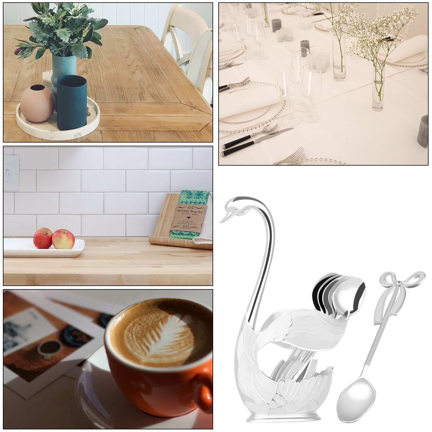 

Tableware High-end Fruit Spoon Metal Coffee Spoon Set Metal Swan Coffee Spoon Set Coffee Spoon Set серебряный