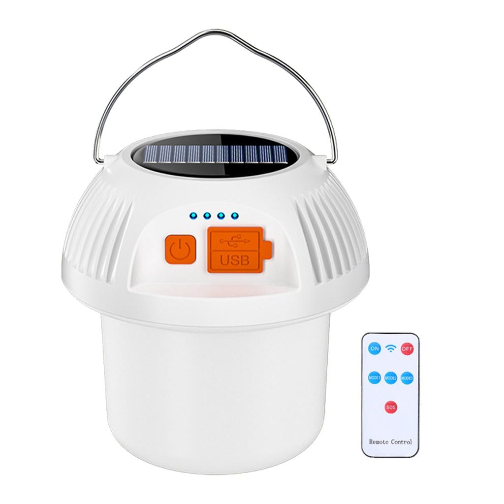 Portable Camping Light Power Bank LED Camping Lanterns with Remote Control Waterproof Outdoor Tent Light Rechargeable Flashlight