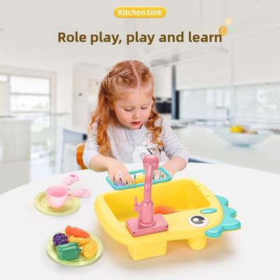 High-Quality Kitchen High-Quality Sink Play Sets High-Quality Kitchen High-Quality Toys High-Quality For Youngsters High-Quality With High-Quality