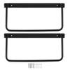Pair of Foldable RV Shoe Rack Space Saving Aluminium Alloy Wall Mounted Shoe Organizer Hanging Shoe Storage Shelf for