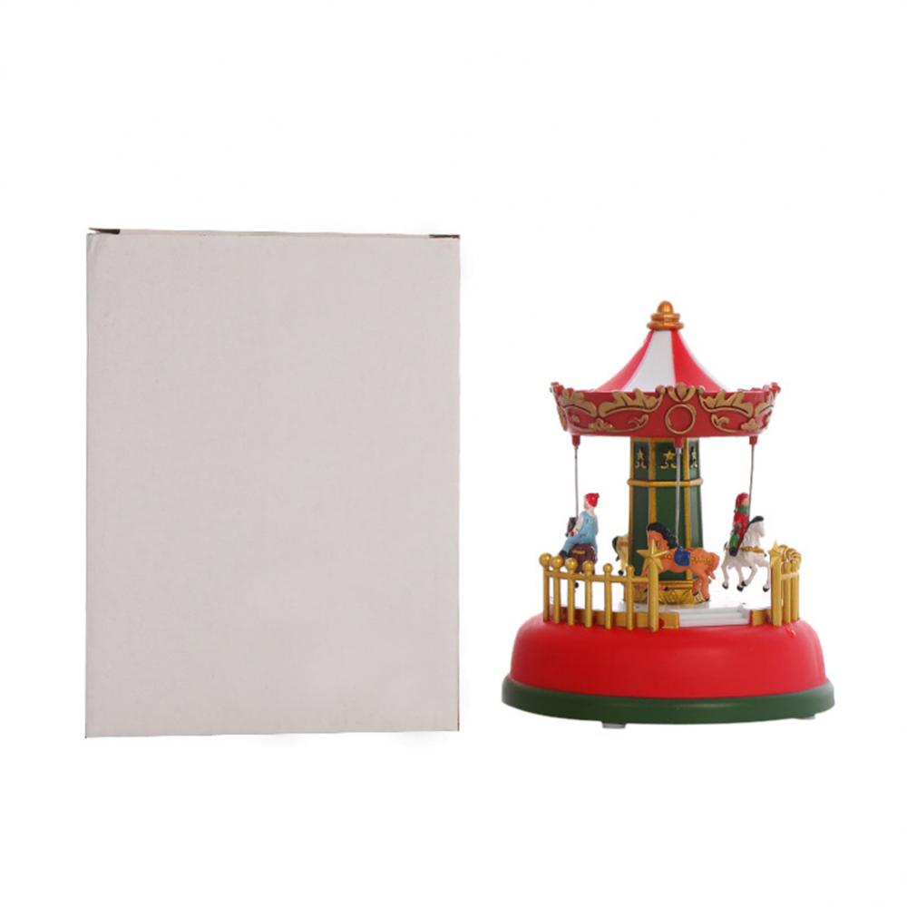 2024 cross border new Christmas decorations luminous music snow view House Christmas decorations Christmas gifts