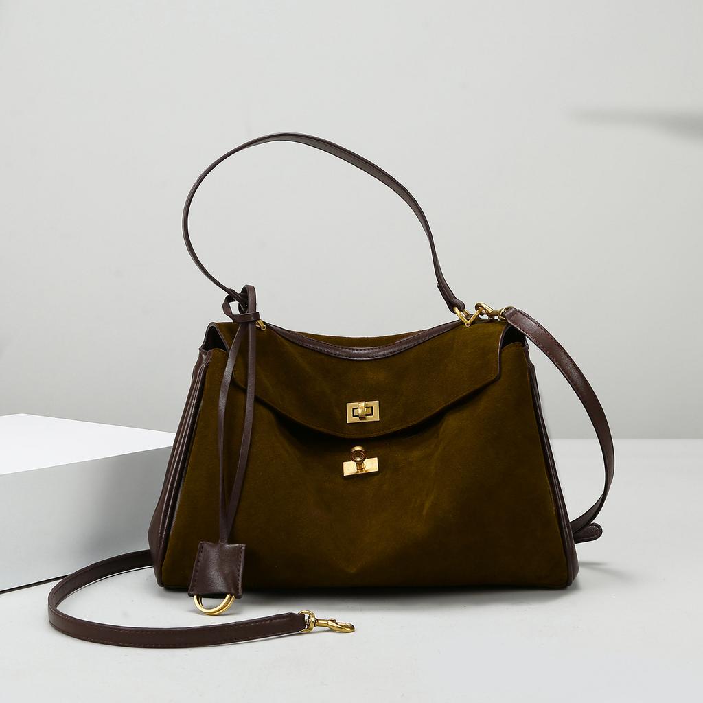Tasche Mat Material Mode Große Kapazität Tragetasche B Zuhause Flacher Ersatz Rodeo Tasche Damen Pendler Umhängetasche