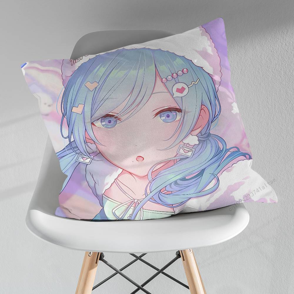 Cute HHinomori SShizuku pillow over living room sofa cushion cover home decoration bedroom room bed pillow cover
