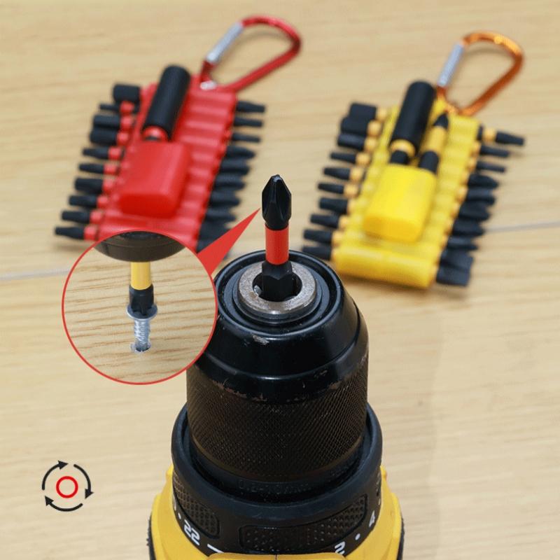 22Pcs Suitable For Disassembling Phones/Computers/Watches/Home Appliances Strong Magnetic S2 Alloy Steel Screwdriver Bits