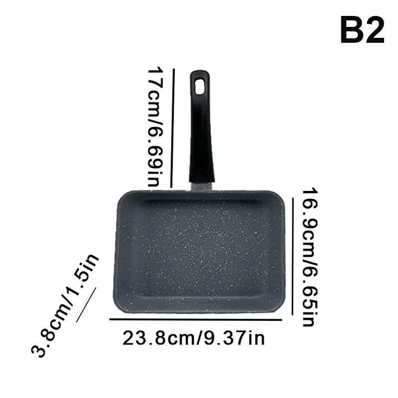 

Сковорода в японском стиле Тамако, прямоугольная сковорода для блинов и стейков, сковорода для толстых яиц, бытовая сковорода с антипригарным покрытием для жарки яиц