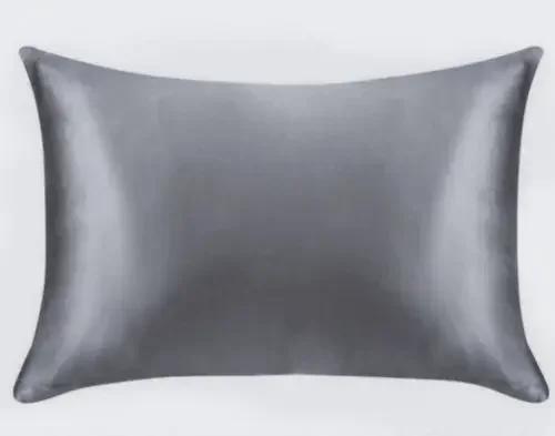 1pc Pillowcase Simulation Silk Silk Satin Zipper Pillowcase Hairdressing Pillowcase Comfortable Home Decoration Cushion