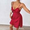 Women's French Sexy Style Small Suspender Slim Fit Backless Dress
