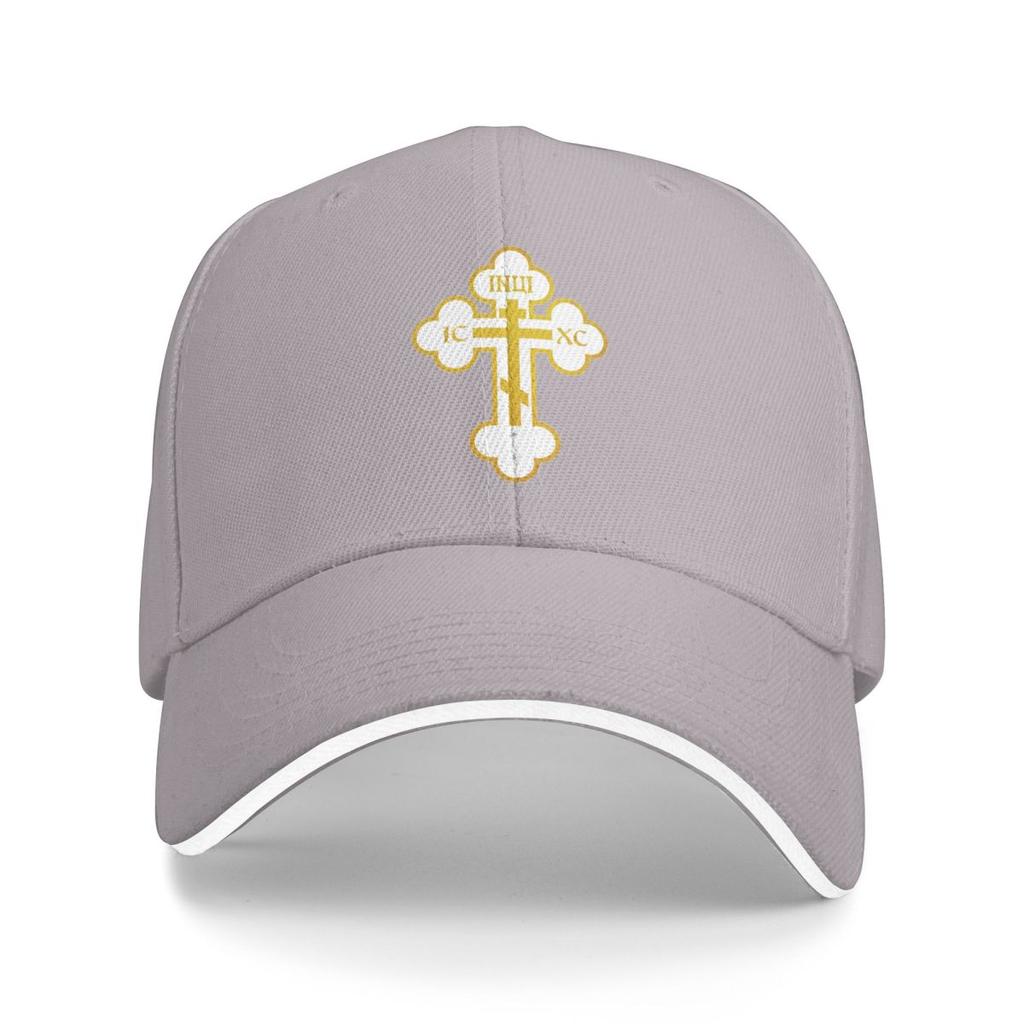 Russian Orthodox Cross Print Baseball Caps Snapback Baseball Hats Breathable Casual Casquette Outdoor for Men And Women