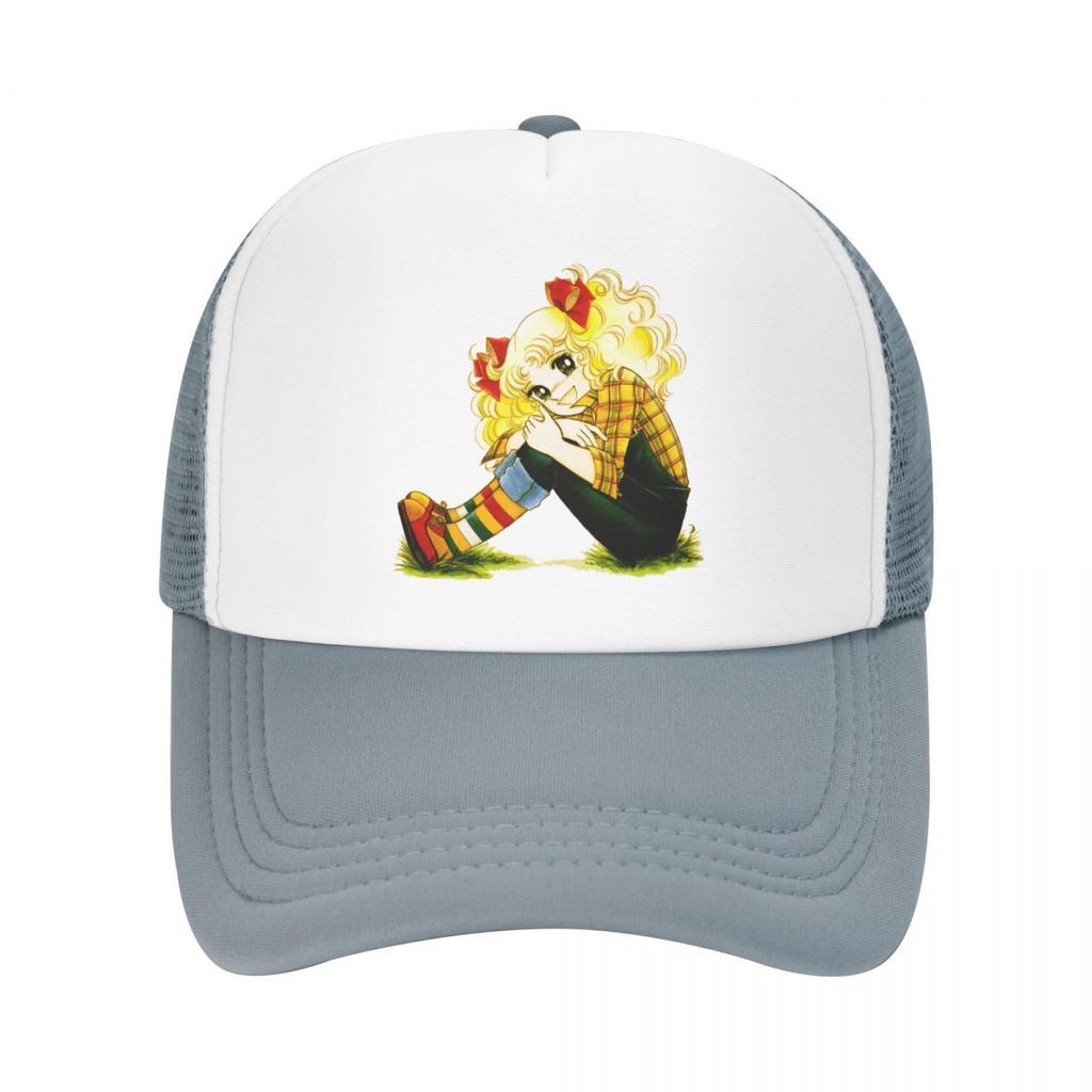 Cool Candy Candy Trucker Hat for Unisex Women Personalized Adjustable Adult Cartoon Anime Unisexga Baseball Cap Outdoor Snapback Caps