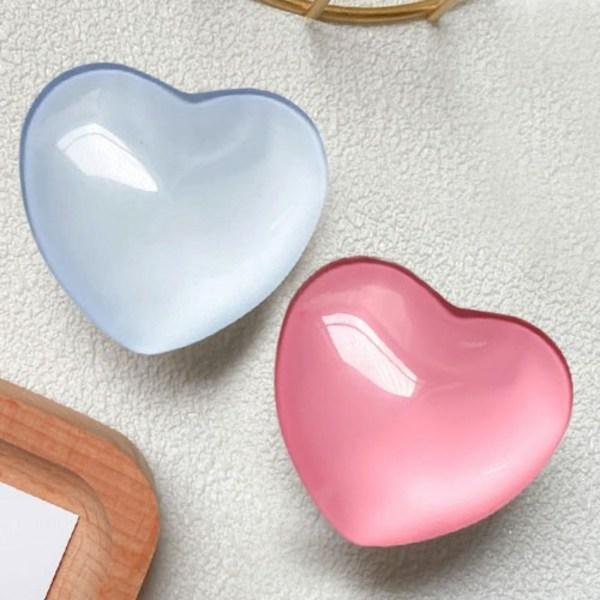 

Ete 1+1 Heart Cell Phone GripTok Cell Phone Holder E01, 1 piece, 6. Sky+Pink