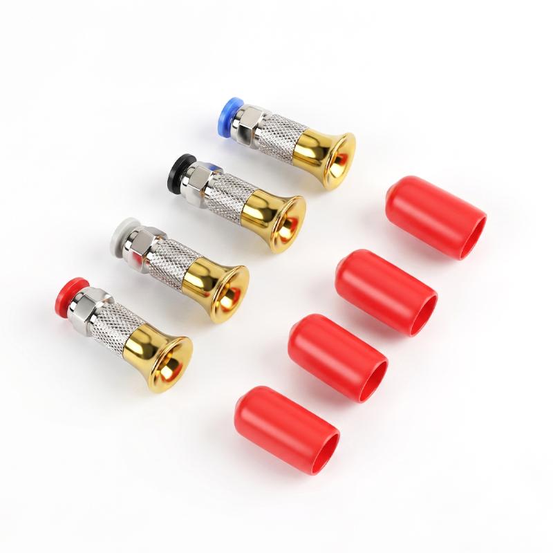 1/4Sets 3D Printer Filament Dryer Box Accessories PC4-M6 Pneumatic Straight Connector M6 Feed Fitting Coupler