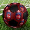 FC Heidenheim Size 5 Soccer Ball, Machine-Stitched PVC, Durable & High Bounce, All Ages Fit, fan merchandise, matches & outdoor use.