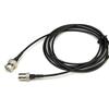 כבל מאריך BNC של Dreamsound 2 מטר, כבל קואקסיאלי 1.5C-2V, מחברי BNC זכר לנקבה