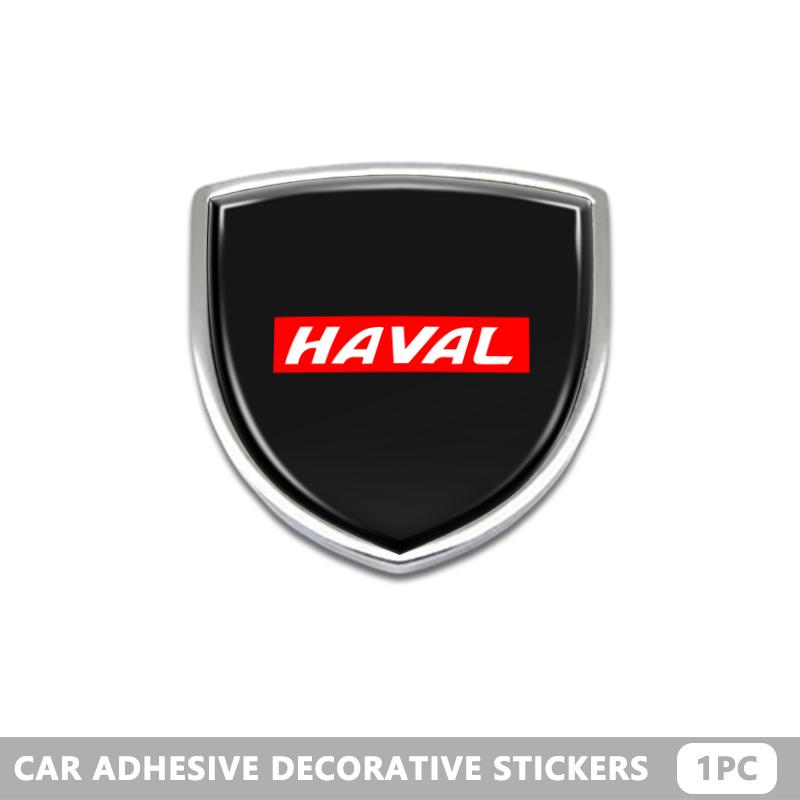 

Metal Auto Door Shield Emblem Car Body Badge Sticker Styling For Haval H6 F7 H9 H2 Jolion F7X F7H H5 H7 H2S H8 H3 H4 H1 F5 M4