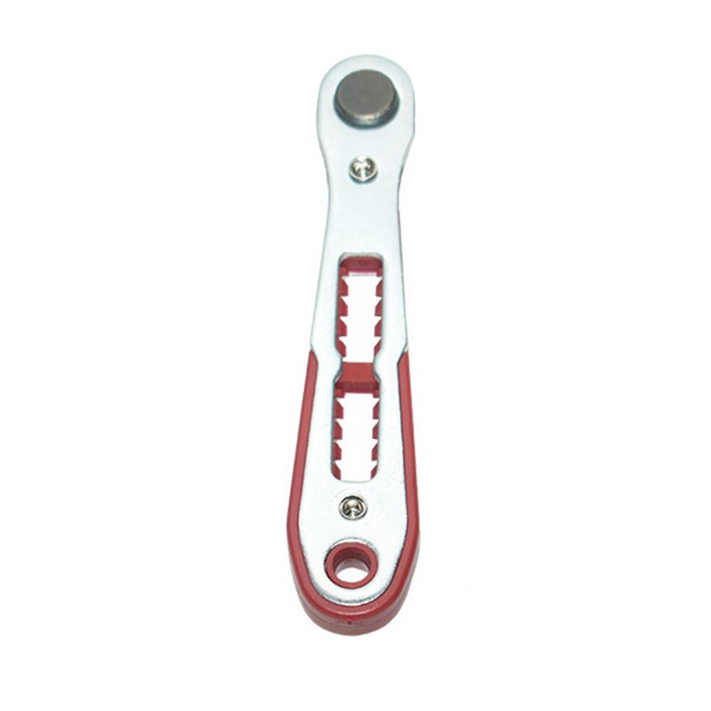 1/2pcs Multi-functional Two-way Ratchet Screwdriver Angle Right Cross Screwdriver Slotted Screwdriver Tool