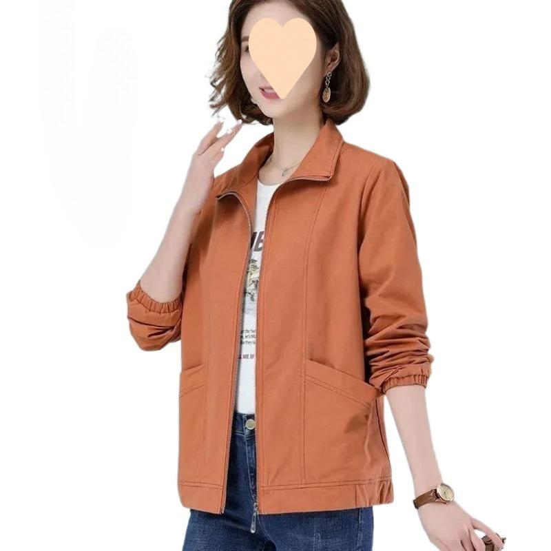 Spring and Autumn Double-layer Casual Ladies Short Jacket Western Style Loose All-match Spring Top