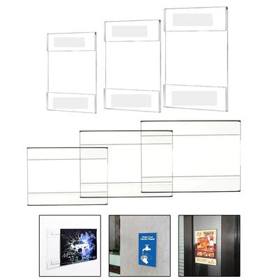 Logo Display Displayrahmen Langfristige Organisation ohne Stanzen