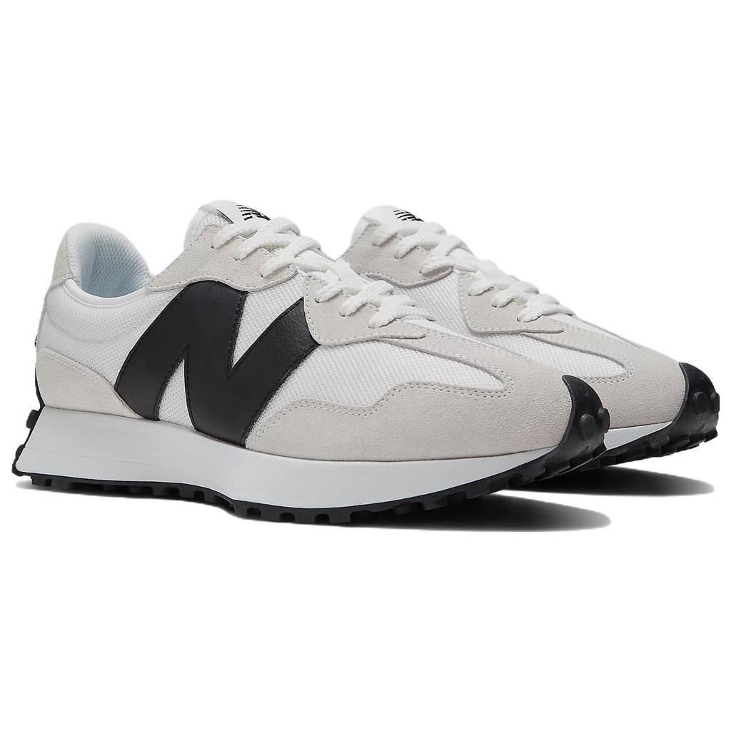 New Balance 327 White Black Unisex Sneakers MS327CWB
