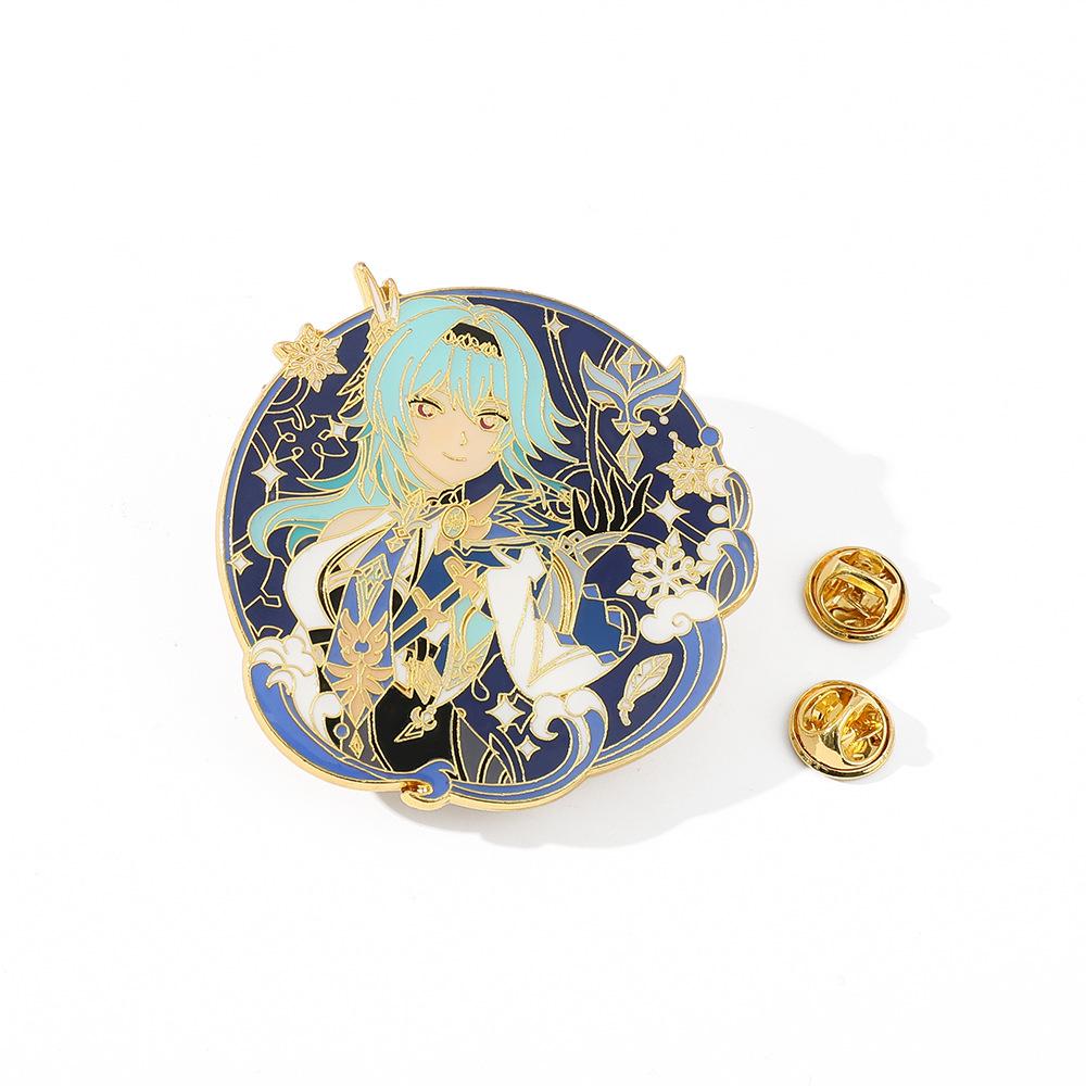 Anime Brooch Badge Cartoon Character Pendant Accessories