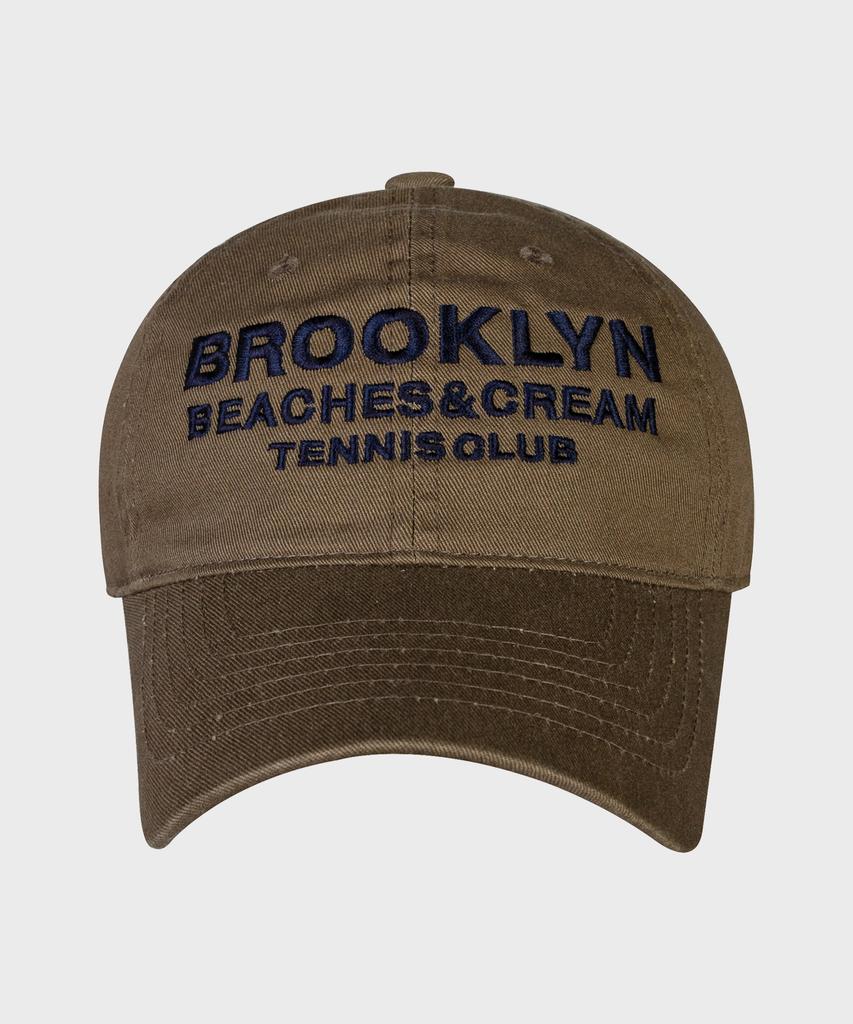 Bichiseuaenkeulim Brooklyn Tennis Club Ball Cap-Khaki