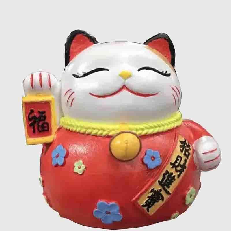Right Hand Beckoning Cat Piggy Bank: Child-Safe, Dual-Use Money Saver and Home Decor