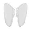 2PCS Front Headlight Lens Cover LampShade For Mercedes Benz C W204 2011-2015