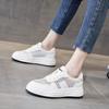 Casual Hollow Out Breathable Thick Bottom Little White Shoes 2024new Fashion Simple All-match Solid Color Woman Shoes Summertime