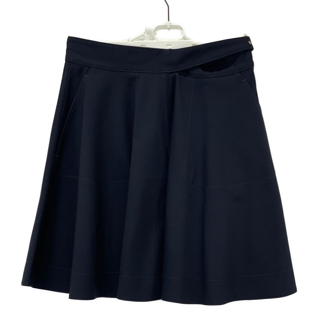 RED VALENTINO XR3RAI0569K Black Knee-Length Skirt skirt 42 blackUsed