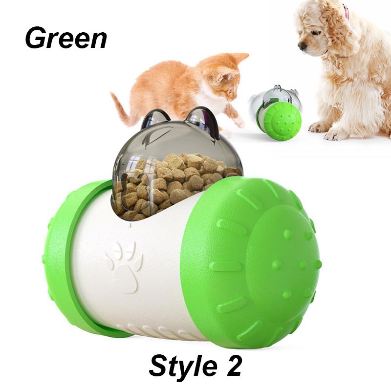 Dog Puzzle Toys Pet Food Interactive Tumbler Slow Feeder Puppy Toy Snack Treat for Pet Dog Cat Training Goods for Pets