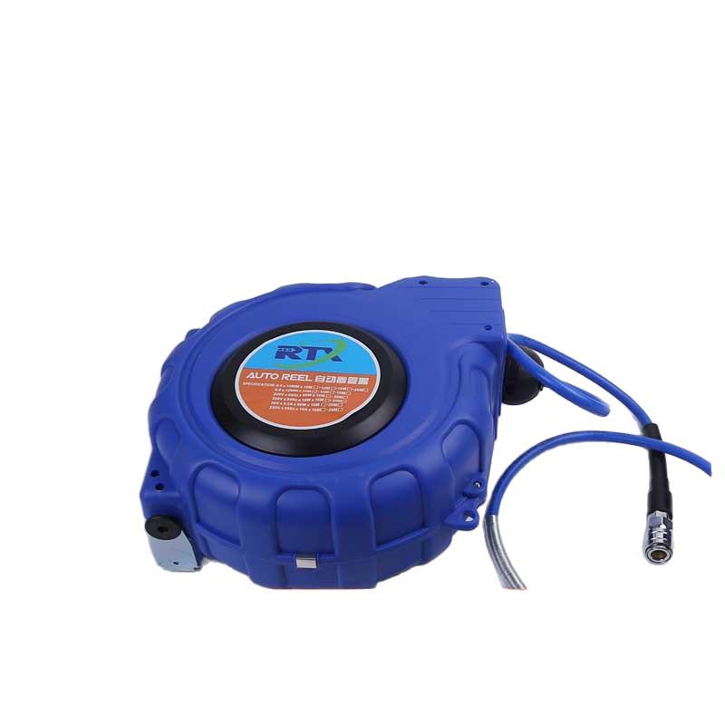 

Automatic Retractable Air Hose Reel with PU Braided Hose 8x5mm, 10m