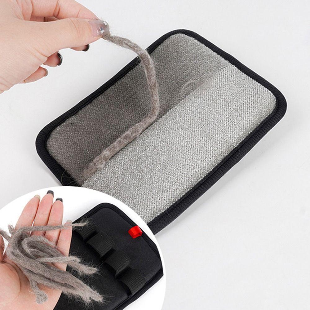 Reusable Pet Grooming Gloves Washable Static Dust Brush Deshedding Brush Glove Fur Hair Cleaning