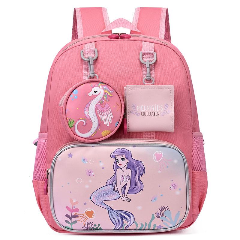 Children'S Schoolbag First-Class Kindergarten Big Class Boys And Girls Cute Cartoon Wang Wang Team Backpack