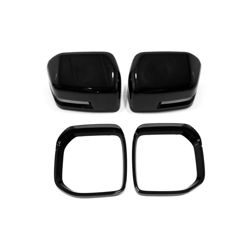 For GMW Haval H3 2024 2025 ABS Chrome black Exterior Rearview cover Side Mirror Rain Eyebrow cover Decorative Car Accessories