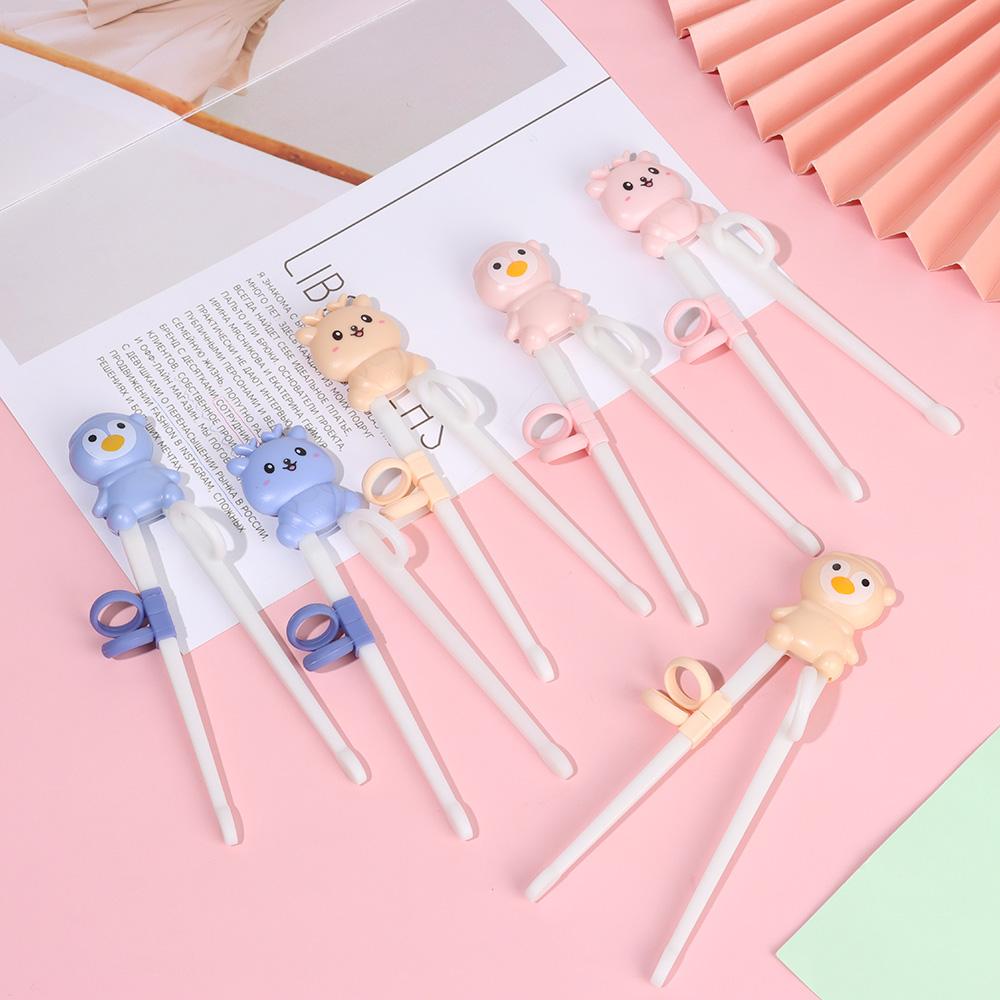 Children's Tableware Baby Baby Practice Complementary Chopsticks Correct Creative Cartoon Learning Chopsticks Dinnerware