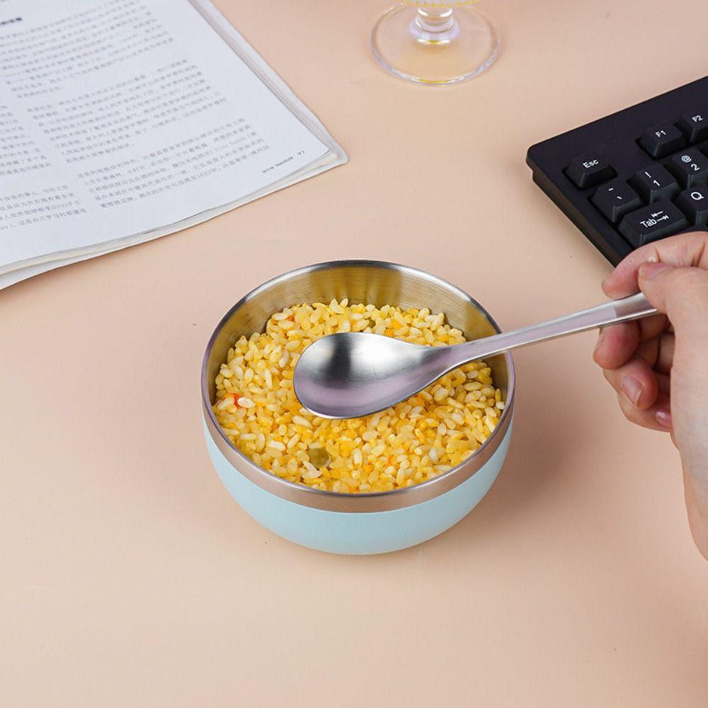 Round Bowl Fruit Salad Bowl Multi-color Food Container Modern Simple Style Soup Bowl Noodle
