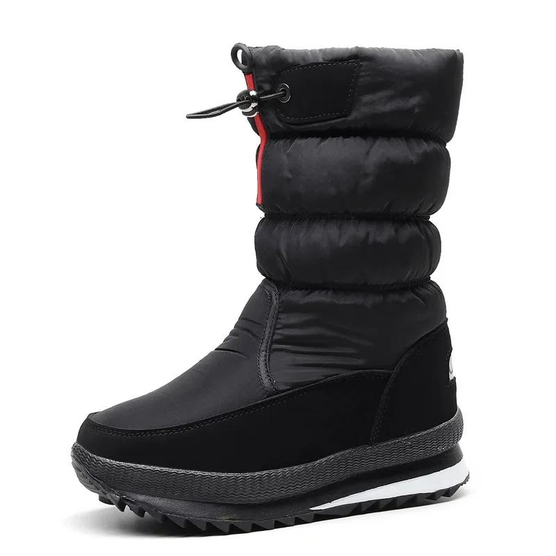 Damen Kunstfell Stiefeletten Klobige Plateauschuhe Wasserdichte Schneestiefel Damen Silber Dickes Plüsch Warm Winterstiefel Schuhe Frau
