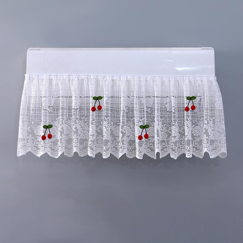 1PC Windshield Curtain Bedroom Air Conditioner Cover Cloth Dust-proof Lace Anti-direct Blowing Air Conditioner Household