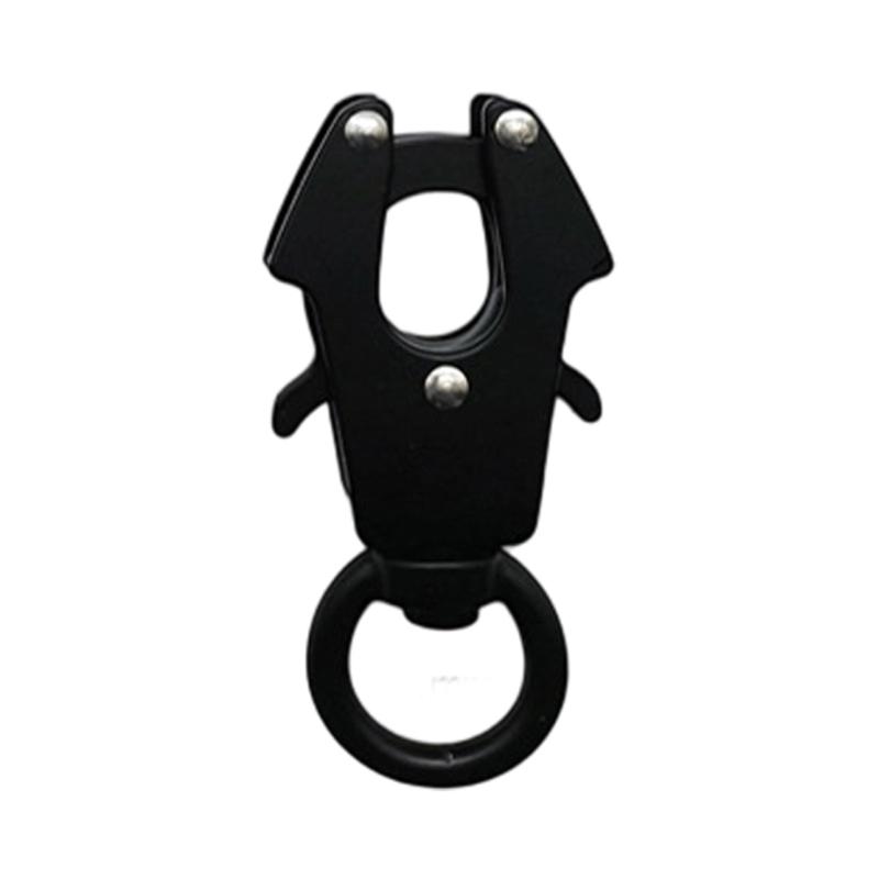 

Durability Zincs Alloys Pet Clip With 360 Degree Swivels Breakaway Proof Rotating Pet Clip for Hiking Camping 15MM