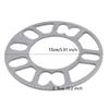 2pcs Universal Car Wheel Tire Spacer Adaptor Shims Plate 3mm 5mm 6mm 8mm 10mm For 4x100 4x114.3 5x100 5x108 5x114.3 5x120
