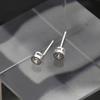 Women's Daily Accessory Sari Cubic Simple Earrings