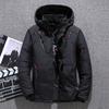 2025 Men's Down Jacket Men's Short Casual Outdoor Multi-Pocket Hooded Winter Wear