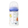 Pigeon Breastfeeding for babies from 3 months made of plastic with premium transparency Bottle, 240ml, onwards, lightweight, shatter-resistant